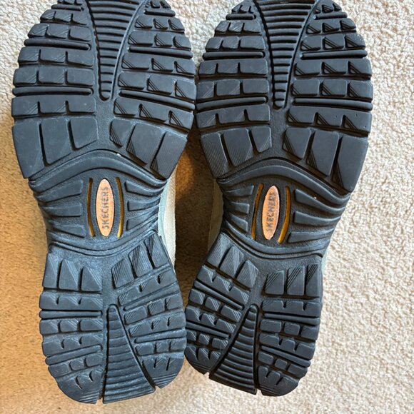 Skechers Sport Men's Hiking Shoes Size 9.5 Tan Leather 4984 - Picture 8 of 10